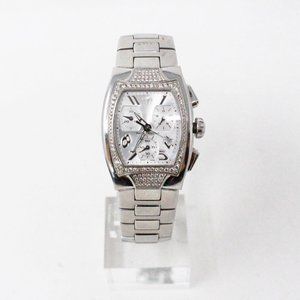 TECHNO MARINE #37261 Diamond Stainless Steel Watch